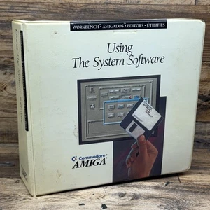 Vintage Commodore Amiga Using the System Software Manual Binder Release 2 1991 - Bild 1 von 8