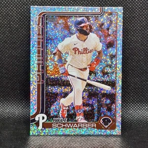 2025 Topps Silver Speckle Kyle Schwarber Philadelphia Phillies #141 - Bild 1 von 2