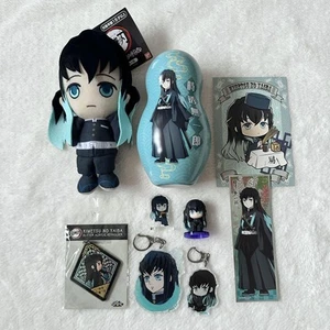 Demon Slayer Kimetsu no Yaiba Tokito Muichiro Chibi Plüsch Schlüsselanhänger Acryl Stan - Bild 1 von 1