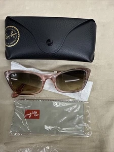 RB2299-1344/BG 52 20 140 2N Pink Brown UNISEX RAY-BAN LADY BURBANK SUNGLASSES - Picture 1 of 7