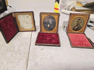 3 frühe Fotografien Daguerreotypie Farbtyp - Bild 1 von 17