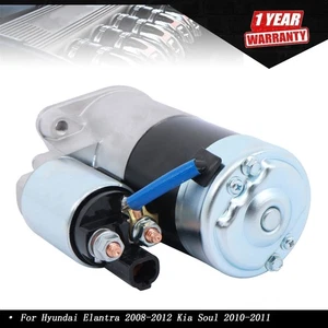 Starter Motor For 2008-2012 Hyundai Elantra 2010-2011 Kia Soul 1.2KW CW 12V 8T - Picture 1 of 10