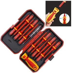 1000V Insulated Electric Screwdriver Set for Electricians and DIY Projects - Picture 1 of 9