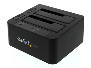 StarTech.com SDOCK2U33EB Plastic 2.5" & 3.5" Black SATA III USB 3.0 & eSATA - Picture 1 of 4