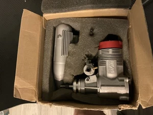 ASP 91A Red Head RC 2 stroke Nitro Airplane Engine - Picture 1 of 3
