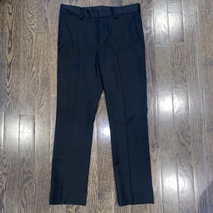 Boys Lauren Ralph Lauren Black Dress Pants Size 7 24” Waist  - Picture 1 of 4