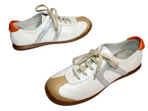 CAMPER PEU SNEAKER 2004 DAMENSCHUHE GOLD SILBER BEIGE EU37 #5-77# WIE NEU ! - Bild 1 von 10