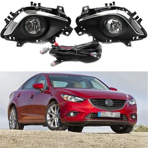 For MAZDA 6 13-15 Fog Lights Bumper Lamp Assembly Left & Right w - Picture 1 of 12