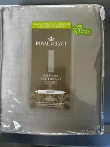 Royal Velvet Rod Tasche Rückseite Tab Panel Encore 50""x108"" NEU!!! - Bild 1 von 3