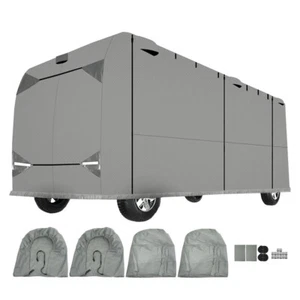 RV Cover Storage Anti-UV 33'-37' For Class A Motorhome Trailer Camper - Picture 1 of 17