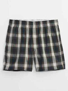Neu mit Etikett GAP 4,25" Blackwatch karierter Pyjama Boxershorts Schlaf Lounge Herren S L XL - Bild 1 von 1