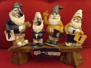 Patriots Gnome Bench RARE Forever Collectibles New England Figure - Picture 1 of 12