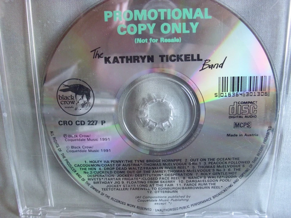 Kathryn Tickell Band- Same- 12-Track-Promo (nur CD) - Bild 1 von 1