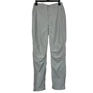 Simms Mens 30 Super-light Fishing Hiking Pants 100% Nylon Wicking Quick Dry Gray - Picture 1 of 8