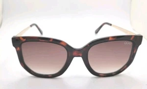 Quay Australia Sonnenbrille Kaffee Lauf mini gebrähte Gläser POLARISIERT 51 mm KORT GOLD - Bild 1 von 11