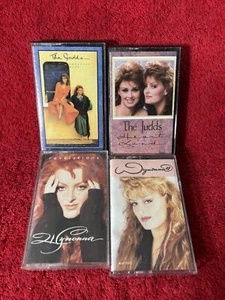 Wynonna Judd & The Judds 4 Cassette Lot Heartland Hits & Revelations - Picture 1 of 6
