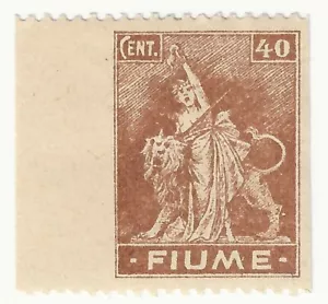 1919 River - 40pcs Brown (Paper C) with Untoothed Rubber on the Sides MH* - Picture 1 of 2