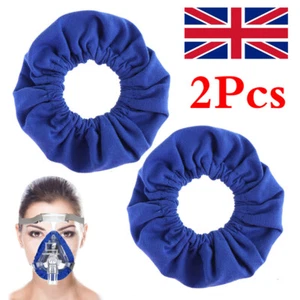 2pcs CPAP Mask Liner Fabric Sleep Apnea Washable Cover Reduce Air Leaks Cushion - Picture 1 of 10