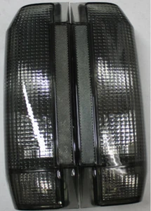 FORD F150 F250 TRUCK BRONCO 1987-1996 SMOKE TAIL LIGHTS New - Picture 1 of 2
