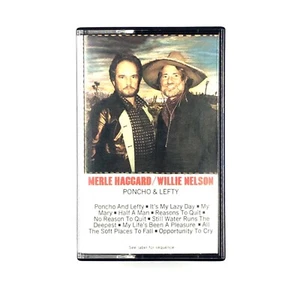 MERLE HAGGARD WILLIE NELSON PANCHO & LEFTY Kassettenband 1982 Folk Country selten - Bild 1 von 5