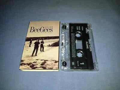 BEE GEES ALONE CASSETTE TAPE SINGLE - Image 1 of 2