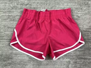 Athletic Works Shorts Womens 4-6 Pink White Lined Running Jogging - Picture 1 of 11