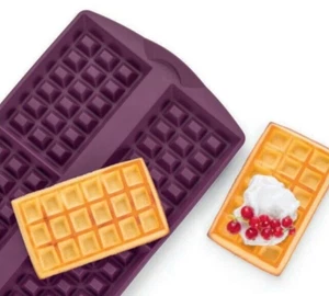 Tupperware Silikonform Waffel / Waffeln NEU - Bild 1 von 6