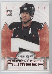 2007-08 ITG O Canada Game-Used Jersey Number Chris Pronger #GUN-75 HOF