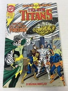 DC Comics The New Titans Issue #81 War Of The Gods Call The Wind Pariah Comic - Picture 1 of 10
