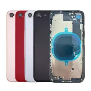 iPhone 8 BACKCOVER Gehäuse Rahmen Rück Glas Frame Housing Vormontiert - Bild 1 von 1