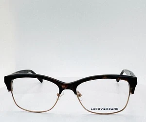 LUCKY BRAND D109 Pink Tortoise Brown Square Full Rim Eyeglasses 55-17-140 B:40 - Picture 1 of 11