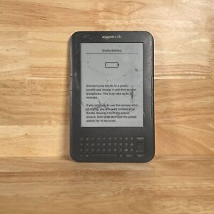 Amazon Kindle Keyboard D00901 3rd Gen 4GB Wi-Fi 6" Display eBook Reader For Part