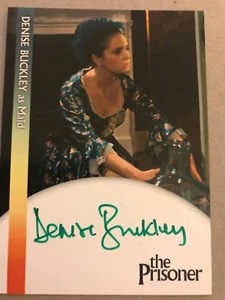 THE PRISONER: AUTOGRAPH CARD: DENISE BUCKLEY AS MAID DB1 - Picture 1 of 1