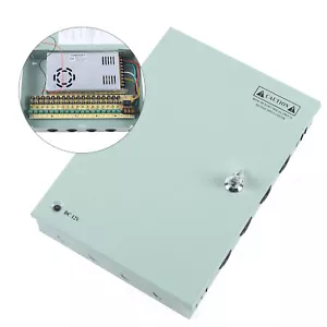 18 Channel Power Supply Distribution Box DC 12V 30Amp for CCTV Security Camera - Bild 1 von 10