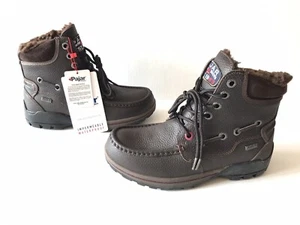 PAJAR MEN'S BOLLE WATERPROOF LEATHER BOOTS. Size 7.5- 8 - Picture 1 of 11