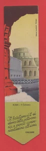 LEONHARDI LESEZEICHEN ROM KOLOSSEUM TINTEN BOLOGNA VORKRIEG KÖNIGREICH - Bild 1 von 2