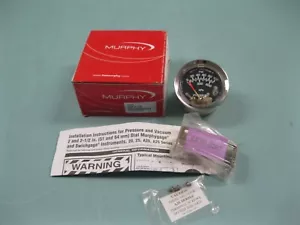 Murphy A25P-HL-100 Swichgage 0-100 PSI Mechanical Pressure Gauge NEW E2 - Picture 1 of 6