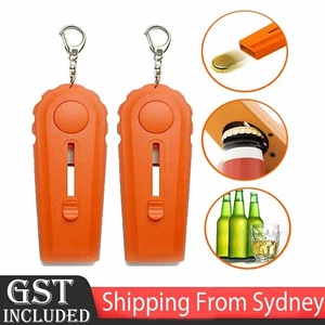 Shooter Flying Gun Bottle Cap Launcher Beer Drink Ring Gift Top Key Opener AU - Picture 1 of 9