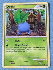 Oddish 60/90 - Non Holo - Common - Unerschrocken - 2010 Pokemon Karte - LP - Bild 1 von 2