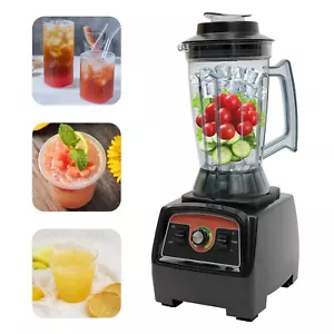Licuadora de frutas 3,9 L grado comercial exprimidor mezclador barra licuadora de bebidas heladas 2800 W - Imagen 1 de 16
