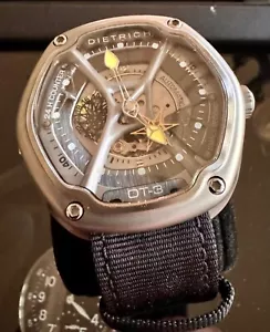 Orologio Dietrich OT-3 Quadrante Scheletro Uomo Automatico Cinturino 46mm OTC A03 - Foto 1 di 17