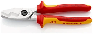 KNIPEX 95 16 200 Kabelschere Doppelschneide 200 mm Ø 20 mm / 70 mm² VDE isoliert - Bild 1 von 4