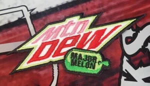 EMBROIDERED MTN DEW MAJOR MELON PATCH (Please Read Ad) - Picture 1 of 3
