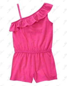 NWT GYMBOREE HOP N ROLL PINK RUFFLE ONE PIECE ROMPER 4, 5, 6   U PICK - Picture 1 of 1