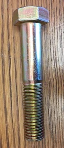 LINDSTROM M24 X 3.00 X 130MM (PT) CLASS 8.8 HEX CAP SCREW/BOLT ZINC NEW - Picture 1 of 3