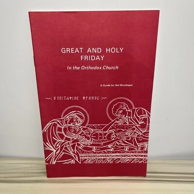 Great and Holy Friday : A Guide for the Worshiper VTG 1976 Light & Life Orthodox - Image 1 of 4