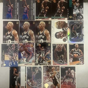 Dennis Rodman Detroit Pistons/San Antonio Spurs NBA 19 Card Lot - Picture 1 of 5