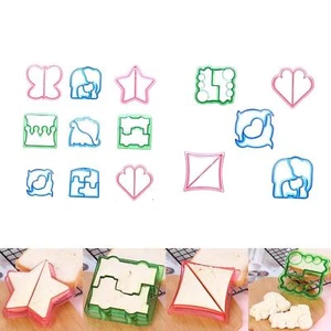 Süßes Design Sandwich Schneider und Versiegelung Gemüse Obst Käse Spaß Schneider Brot - Bild 1 von 7