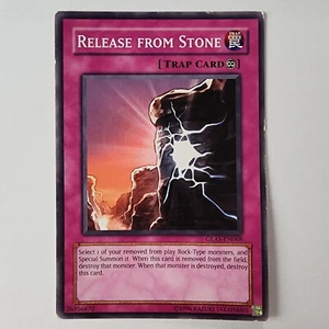 Release from Stone - GLAS-EN068 - HP/DMG - Common - Unlimited - Yugioh - Picture 1 of 2