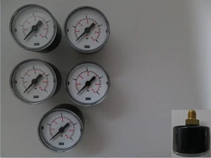 WIKA Manometer 0-4 bar Druckmanometer 10-5 #2554 - Picture 1 of 1